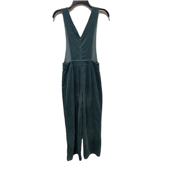 Anthropologie Pilcro Dark Green Corduroy Wide leg Jumpsuit US Size 27 - Picture 8 of 14